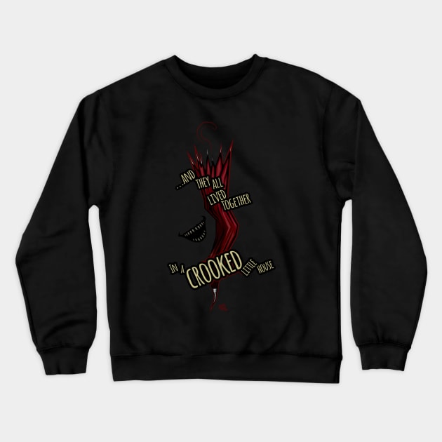 Crooked Crewneck Sweatshirt by ericchampion